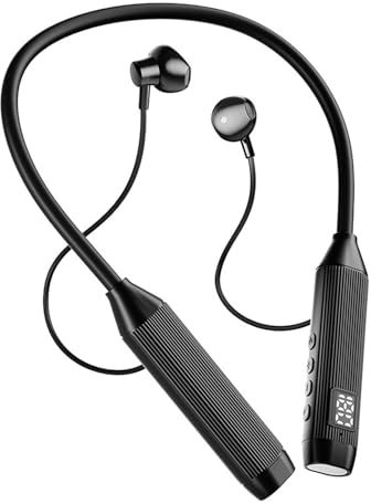 Générique Neck-earphones, Wireless Around Neck Headphones - Sports Neck in Ear Headphones for Running, Training