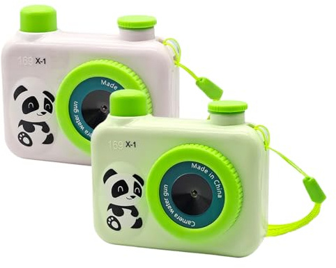 Squirt Camera Prank - Fake Water Cam, Squirter Panda Toy | Prank Joke Shooter Prop, Slapstick Camera Gadget, Funny Graduation Photo Trick, Silly Spray Device For Guest Laugh Reactions Celebration Use