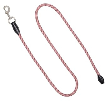LeMieux Ropella Leadrope - 2 metres Long - Heavy-Duty Trigger Clip - Cranberry