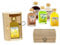 Lote de 15 Botellas de Licor Minis (Sabores a Elegir) en Cajas de Mimbre Ovaladas. Detalles de Bodas y Eventos. (8 cm. - 5 cl.)(6 x 10 cm.) (Arroz con Leche)