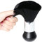 AidShunn Brosses de cou de coiffeur Brosse de coiffeur coiffure nettoyage brosse à cheveux poignée en caoutchouc poils Ultra doux pour le ménage de salon