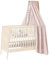 dusty rose - Himmel für Linea Babybett und Luna Babybett - OHNE Himmelgestell