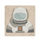 Astronaut and A Rocket | Man ON The Moon Puzzle for Kids | Multilayered 39 Piece Wooden Jigsaw Puzzle | Learning Educational Toys Gifts for Boys Girls 3 Years and Above.