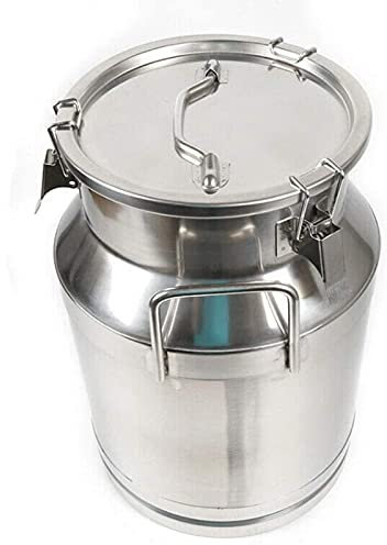 JHZDX 30L Edelstahlmilch Kann Schwere Milchkanne Milch Kann,30L/7.9 Gallon