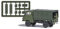 Busch 1935 Robur LKW Bausatz mit NVA-Soldat (H0, Militär, Modellbau-Enthusiasten, Erwachsene)