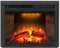 KAMINLICHT Elektrokamin ZHORA 23 (Einbaukamin) - elektrischer Kamin mit Heizung, LED-Licht & Knistereffekt - Kamineinsatz zum Einbau in die Wand, 1.500 W, 64,4x53,1x22,5 cm, Schwarz