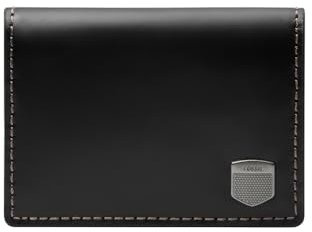 Fossil Portefeuille à deux volets avec porte-cartes Hayes, en cuir, pour homme, ML4646001