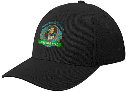 AJOHBM Augustiner Münchner Bier... Lagerbier Hell Baseball Cap Derby Hut Herren Mützen Hut für Mädchen Herren Geburtstag Partei Geschenk