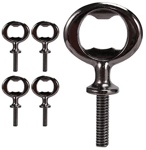 Toyauu Metal Bottle Opener Blanks Corkscrew Insert 's Day Wedding Wine DIY Project Handmade Wooden Turning