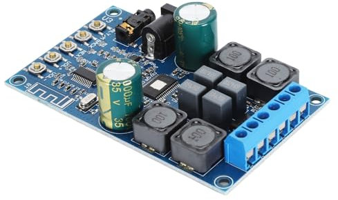 Bluetooth 5.0 Amplifier Board, 50W+50W 2.0 Channel Class D Amp Module, with TPA3116 Chip, for DIY Speakers