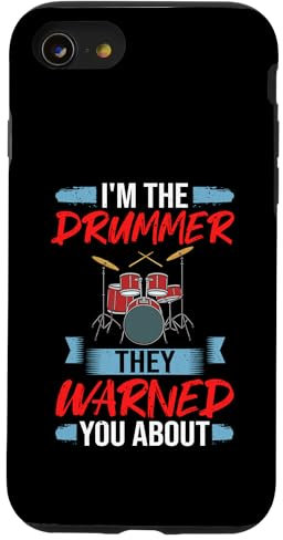 Carcasa para iPhone SE (2020) / 7 / 8 Batería Instrumento Divertido Tocar Lección Musical