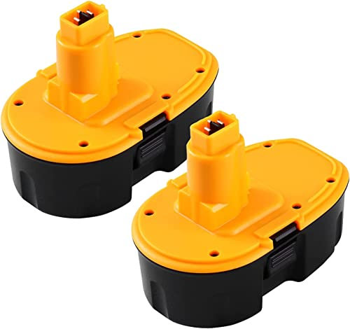 2 Pack 4000mAh Ni-MH Battery Replacement for Dewalt 18V Battery DC9096 DE9098 DE9503 DE9039 DE9095 DC9096 DW9096 DW9095 DW9098 DC725