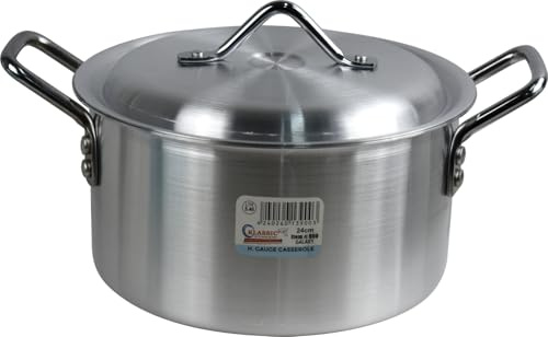 Aluminium Galaxy Baby Casserole Cooking Pots Dish (24cm 5.4L)