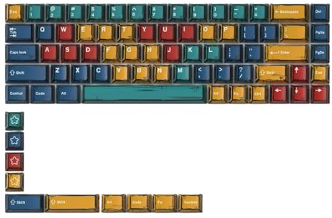 78Keys Palette Mix Light Bow Keycap Original Profile Keycap Mechanische Tastatur für PBT Dye Switch
