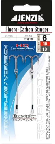 Jenzi Fluorocarbon Stinger Angsthaken
