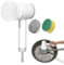 Cepillo De Limpieza Sin Cable - Cepillo Limpiador para Baño,Herramienta Plegable para Azulejos Bañera Coche Baño Cocina
