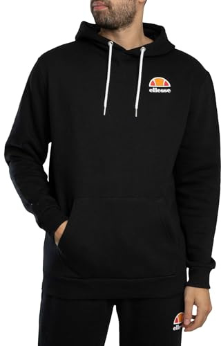Ellesse Herren Logo Pullover Hoodie, Black
