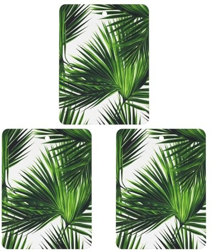 3 Pack Palm Tree Air Freshener Cards Lavender And Ocean Car Hanging Ornament Funny Automotive Air Freshener Rearview Pendant Gift Accessories for Home Car Black