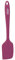 Tradineur - Espátula de silicona color morado para realizar labores de cocina o repostería con 28 x 6 cm. Paleta para cocina de silicona para realizar platos o postres.