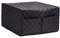 Gralara Cubierta para microondas, horno tostador, Protector exterior para máquina, Protector para encimera, funda para horno tostador, negro