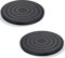 2 Piezas Plataforma Giratoria Redonda, Base Giratoria Manual, Mesa Giratoria de 360 Grados, Universal Redonda de 20cm, para Manualidades, Plantas, TV, Computadora Portátil, Monitor