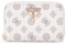 GUESS Laurel Zip Around Wallet M White Logo