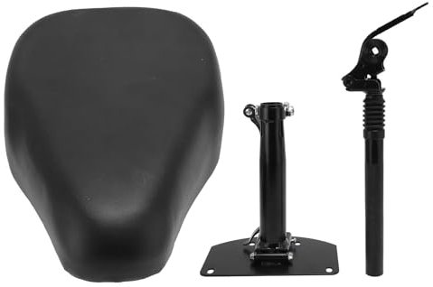 Hiraith Elektrischer Rollersitz, Stoßdämpfung Doppelschicht Verdickte Feder, Schnelles Falten, Ergonomisches Design, Leicht zu Warten, für M5 Electric Scooters