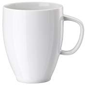 Rosenthal Junto Weiss Becher mit Henkel 0,38 l