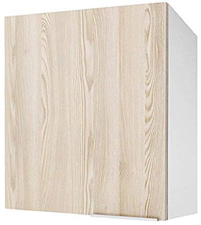 Berlioz créations – Subwoofer de Cocina con 1 Puerta (60, Paneles de partículas, Fraxinus Sablé, 60 x 34 x 70 cm)