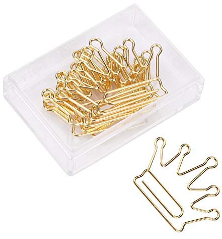 10 Stück Kreative Krone Lesezeichen Büroklammern Dokumentenorganizer Clip Schreibwaren