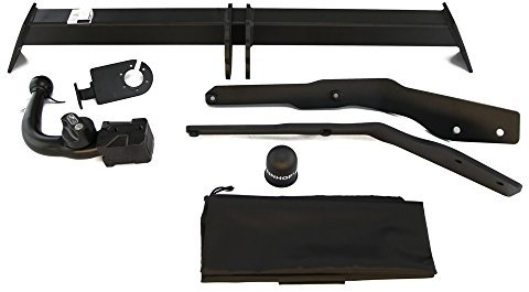 Anhängerkupplung für Ford Focus MK3 III Turnier Kombi (ohne Rec) abnehmbar mit fahrzeugspezifischem E-Satz 13-polig