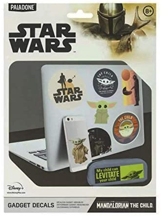 Paladone The Mandalorian Child Yoda Gadget decalcomanie – Licenza ufficiale Disney Star Wars