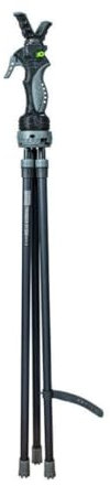 Bastón trípode PRIMOS Trigger Stick Gen 3 Onyx Black - Largo. Resistente y ligero, aporta gran estabilidad a la visión. Para Cámaras, Óptica y Armas. Fácil de usar con una mano, de pie o sentado