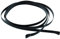 Raffstore Texband [6x0,33mm] Schwarz – Jalousieband mit Schlaufen auf beiden Seiten [Hergestellt in der Schweiz], Zugband 300cm – Originales Reparaturband für Jalousien