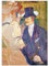 MyPuzzle The Englishman (William Tom Warrener, 1861-1934) at The Moulin Rouge (1892) by Henri de Toulouse-Lautrec - Premium 200 Teile Puzzle - MyPuzzle Sonderkollektion von Æpyornis