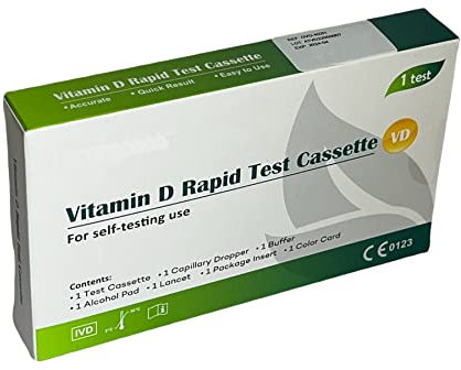 Vitamin D Level Insufficiency Deficiency Self Testing Kit Rapid Test Cassette