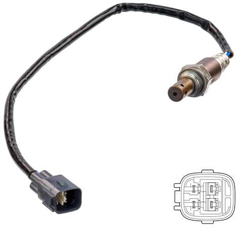 DELPHI ES21249-12B1 Lambdasonde Regelsonde vor Katalysator Oxygen O2 Sensor Beheizt Kompatibel mit TOYOTA COROLLA ZZE12, NDE12, ZDE12 8946502150