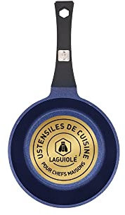 LAGUIOLE - Padella 20 cm nero antiaderente blu Diamond induzione