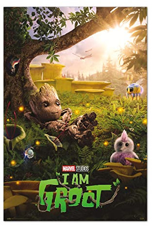 Grupo Erik Editores, S.L. Marvel I am Groot Poster Chill Time