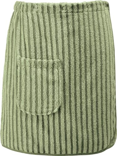 Erwin Müller Kilt Walk-Frottier Jade/Oliv Größe 50x140
