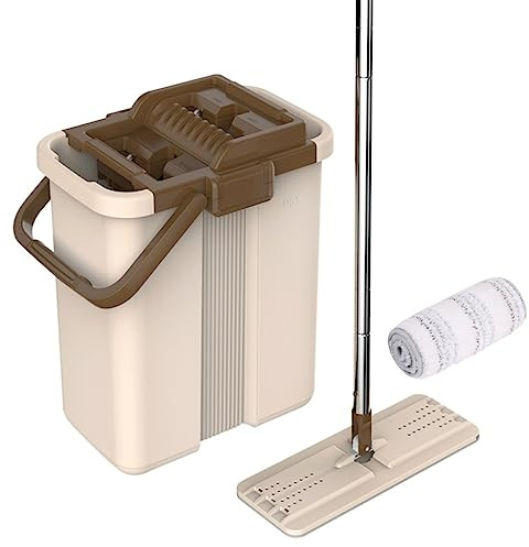 OUZBEM Flat Mop Wash Brush Brush Lazy Floor Mop Household Automatic Wet And Dry Dual-use Lazy Mop vision
