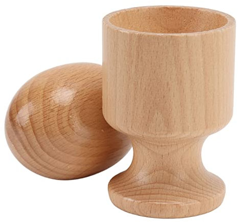 Coquetier en Bois à Saisir, Jouet Puzzle, Matériau de qualité Supérieure, Améliore la motricité des Bébés et des Tout-petits