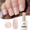 BORN PRETTY Jelly Glitter Gel Nail Polish 15ml Shimmer Pearl Nude Gel Polish Translucent Sheer Milky Effect Nail Art Salon DIY at Home