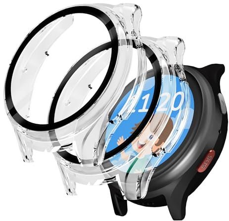 Seltureone 2 Stück Hülle für ANIO 6 Schutzhülle mit Displayschutz, Hard PC 360° Rundum Anti Kratz Anti Staub Ultradünne Schutzhülle für ANIO 6 - Transparent