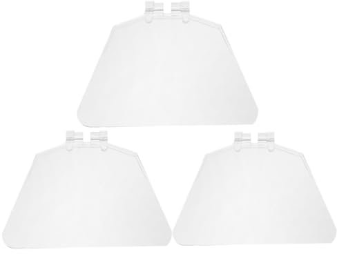 FOYTOKI 3 Pcs Clear Grinder Eye Shield Bench Grinder Eye Shield Bench Grinder Parts Plastic Grinder Eye Guard