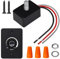 Asfrode DC 12V Dimmer PWM LED Dimmschalter, LED Dimmer 12V 5A 3 Drähte Drehknopf Dimmschalter Stufenloses Dimmen für Wohnmobil Boot LKW Wohnwagen Anhänger Leuchte Dimmbaren LED Lampen