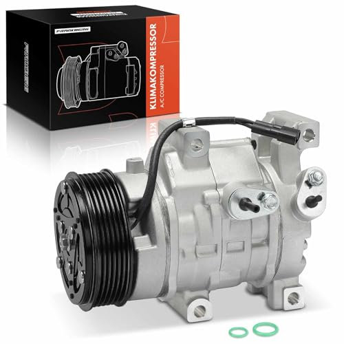 Frankberg Compressore dell'aria condizionata con frizione Compatibile con 169 312 319 312 519 500 312 500 C 312 Punto 188 Doblo 119 223 Barchetta 183, compreso l'olio preconfezionato
