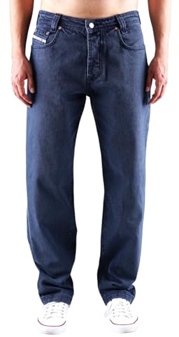 Picaldi Zicco 472 Herren Jeans | Relaxed Tapered Fit | Karottenschnitt Hose | Lässig & Locker geschnitten | Indigo Deep Blue