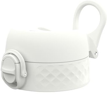 ion8 Auslaufsicherer Ersatz OneTouch 2.0 Trinkflaschendeckel, BPA-frei, Groß, 750ml / 1 Liter, Weiß