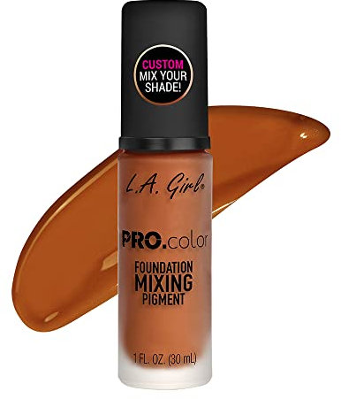 La Girl Mezclador De Base Pro.Color Mixing Pigment Naranja